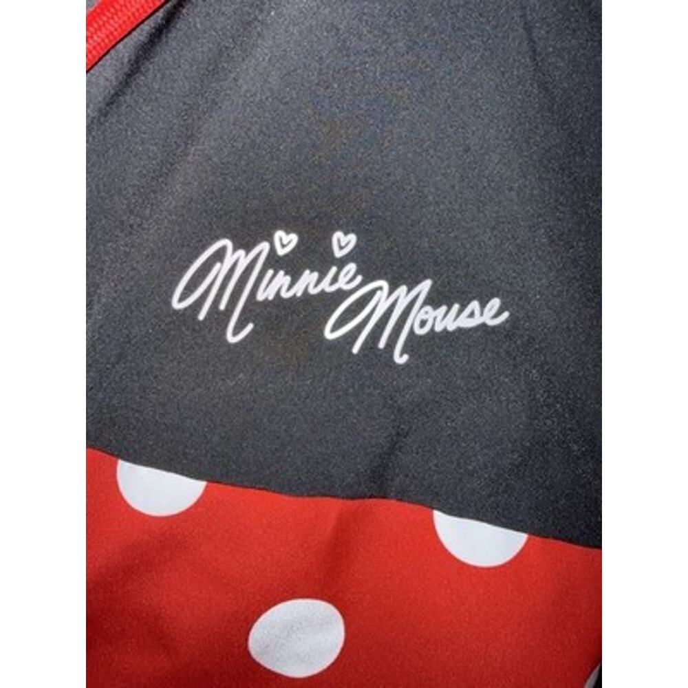 Disney Parks WDW Minnie Mouse Red Windbreaker Rain Jacket Red Size XS NWT - Picture 4 of 15